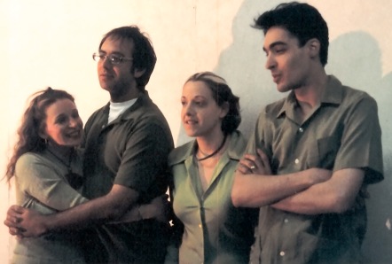 Trisha Ward, David Walinsky, Kisa Charles, and David Marcus in Libby Emmons' Impenetrable, directed by David Marcus